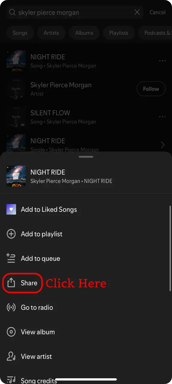 How to get Spotify Link Part 2